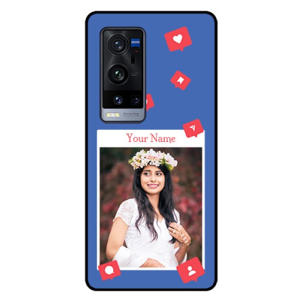 Vivo X60 Pro Plus 5G Custom Glass Phone Case - Like Share And Comment Design Vivo X60 Pro Plus 5G Custom Glass Phone Case - Like Share And Comment Design