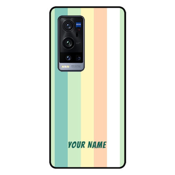 Vivo X60 Pro Plus 5G Photo Printing on Glass Case - Multi-colour Stripes Design Vivo X60 Pro Plus 5G Photo Printing on Glass Case - Multi-colour Stripes Design
