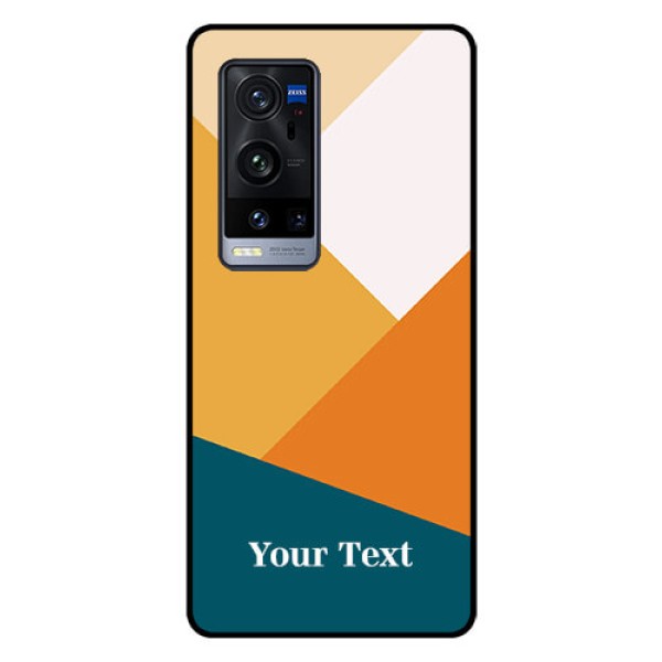 Vivo X60 Pro Plus 5G Personalized Glass Phone Case - Stacked Multi-colour Design Vivo X60 Pro Plus 5G Personalized Glass Phone Case - Stacked Multi-colour Design