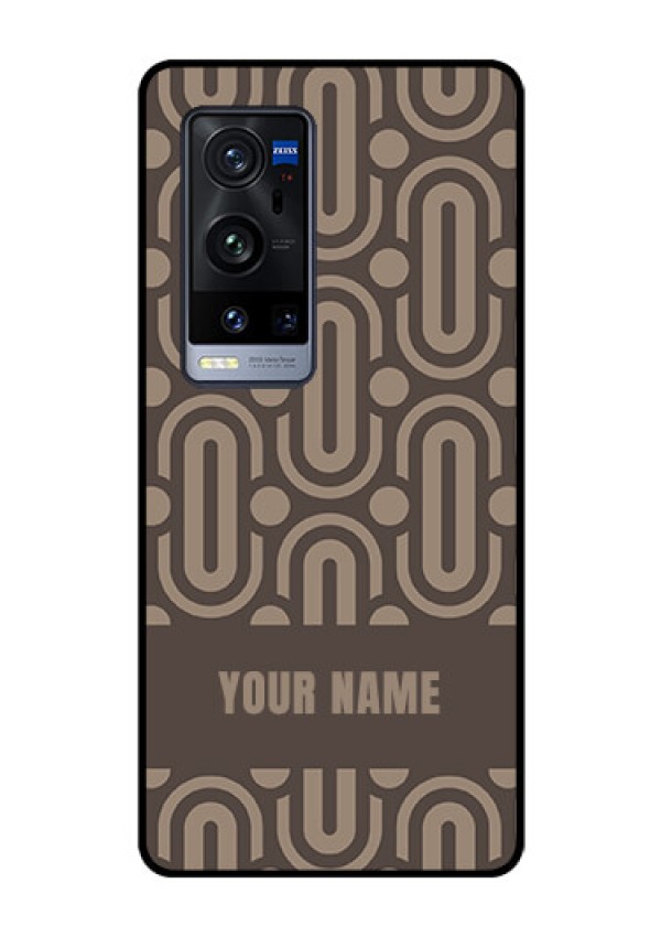 Vivo X60 Pro Plus 5G Custom Glass Phone Case - Captivating Zero Pattern Design