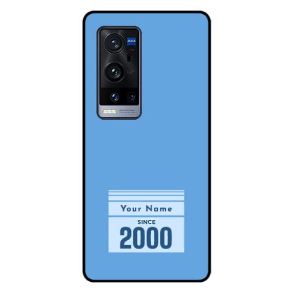 Vivo X60 Pro Plus 5G Custom Glass Mobile Case - Custom Year of birth Design