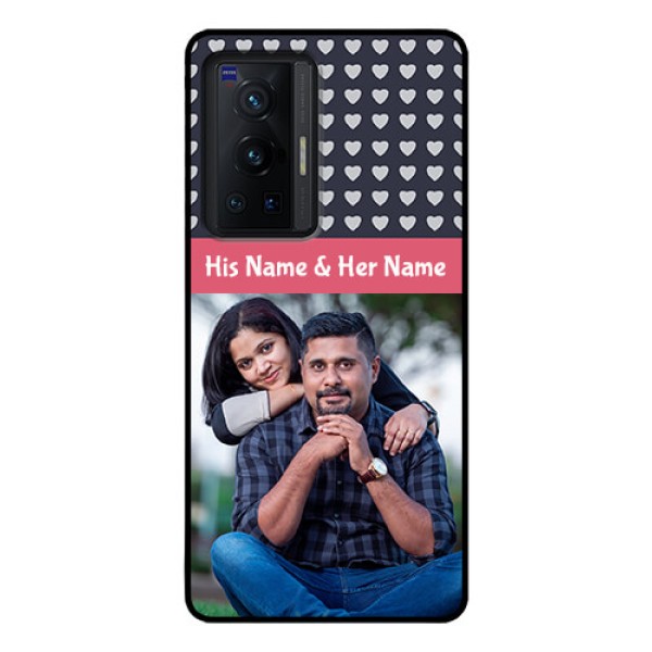 Vivo X70 Pro 5G Custom Glass Mobile Case - Love Symbols Design
