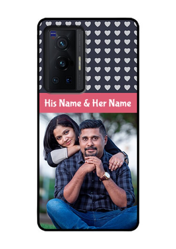 Vivo X70 Pro 5G Custom Glass Mobile Case - Love Symbols Design