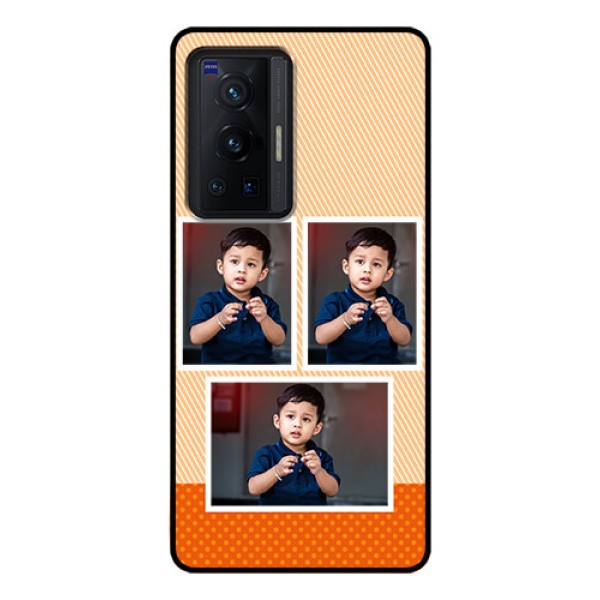 Vivo X70 Pro 5G Photo Printing on Glass Case - Bulk Photos Upload Design