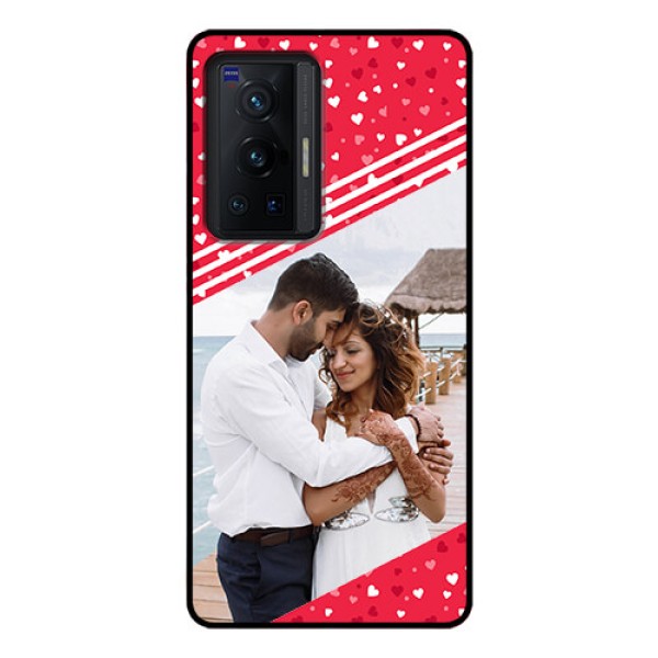 Vivo X70 Pro 5G Custom Glass Mobile Case - Valentines Gift Design