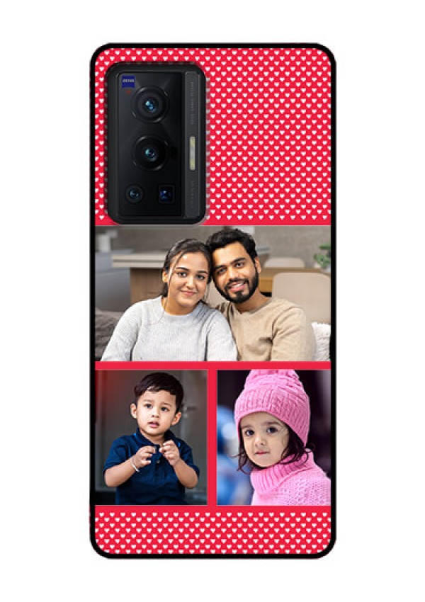 Vivo X70 Pro 5G Personalized Glass Phone Case - Bulk Pic Upload Design