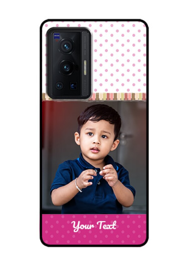 Vivo X70 Pro 5G Photo Printing on Glass Case - Cute Girls Cover Design