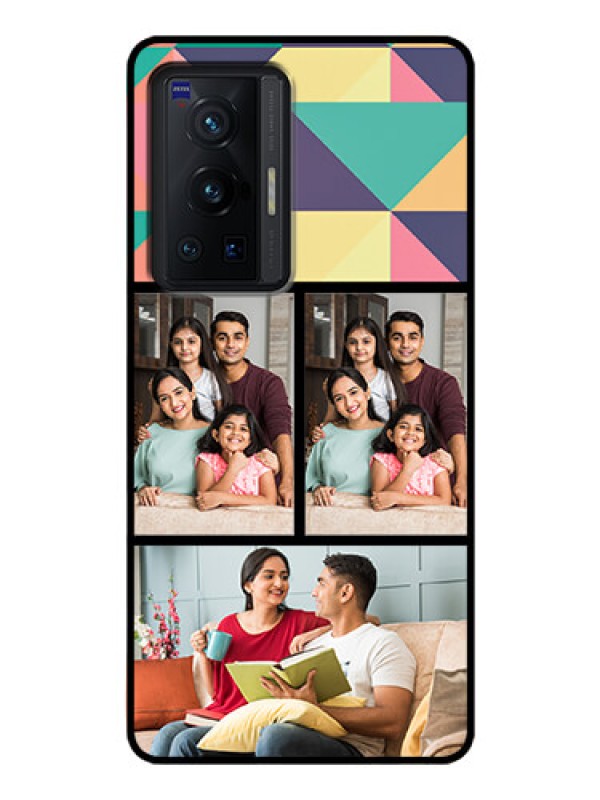 Custom Vivo X70 Pro 5G Custom Glass Phone Case - Bulk Pic Upload Design