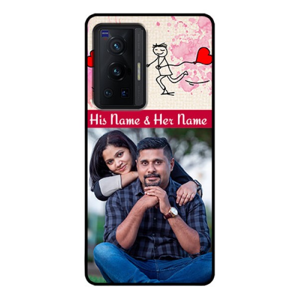 Vivo X70 Pro 5G Photo Printing on Glass Case - You and Me Case Design