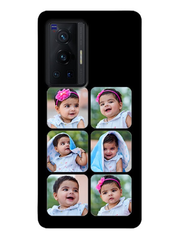 Custom Vivo X70 Pro 5G Photo Printing on Glass Case - Multiple Pictures Design