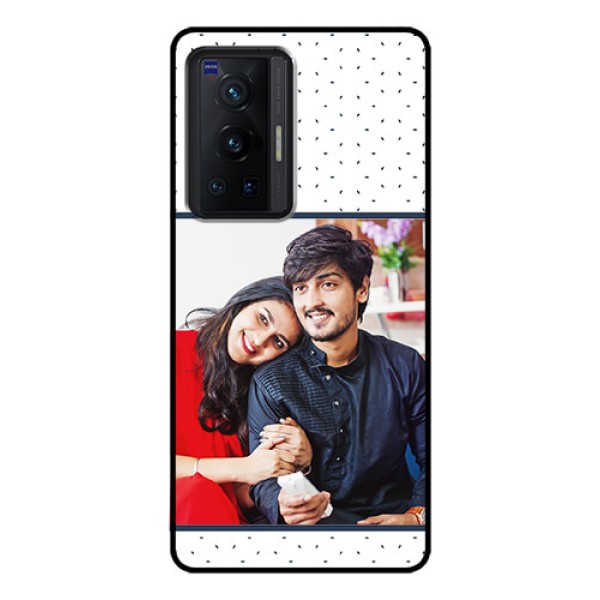 Vivo X70 Pro 5G Personalized Glass Phone Case - Premium Dot Design