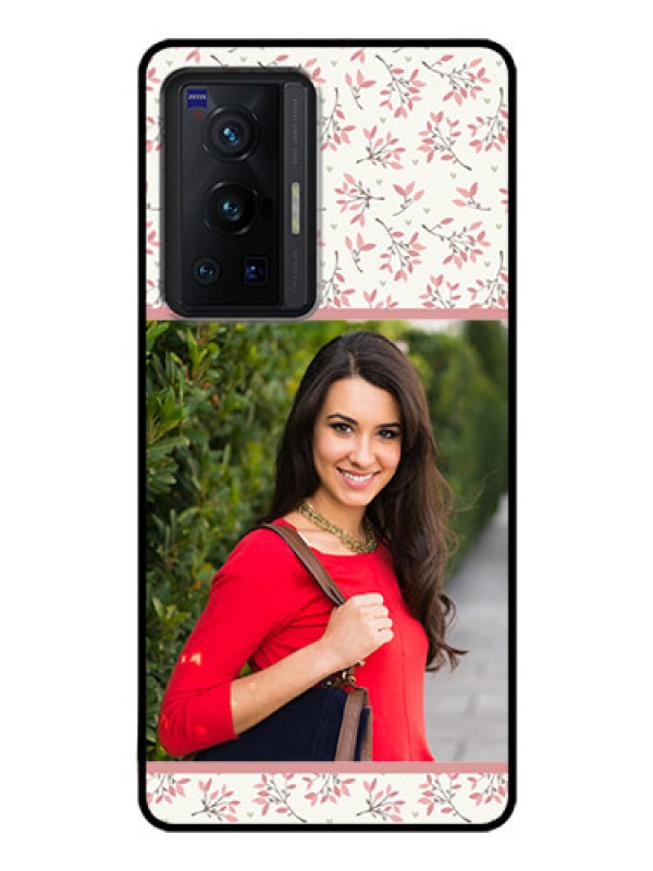 Custom Vivo X70 Pro 5G Custom Glass Phone Case - Premium Floral Design