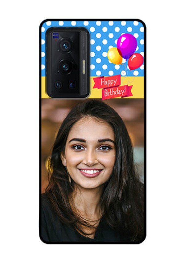 Vivo X70 Pro 5G Custom Glass Mobile Case - Happy Birthday Design
