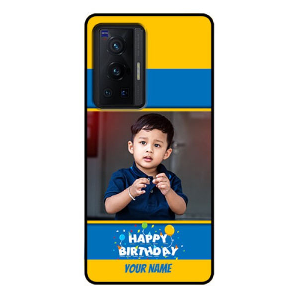 Vivo X70 Pro 5G Custom Glass Mobile Case - Birthday Wishes Design