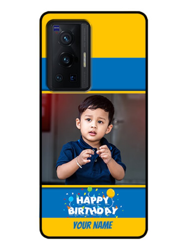 Custom Vivo X70 Pro 5G Custom Glass Mobile Case - Birthday Wishes Design