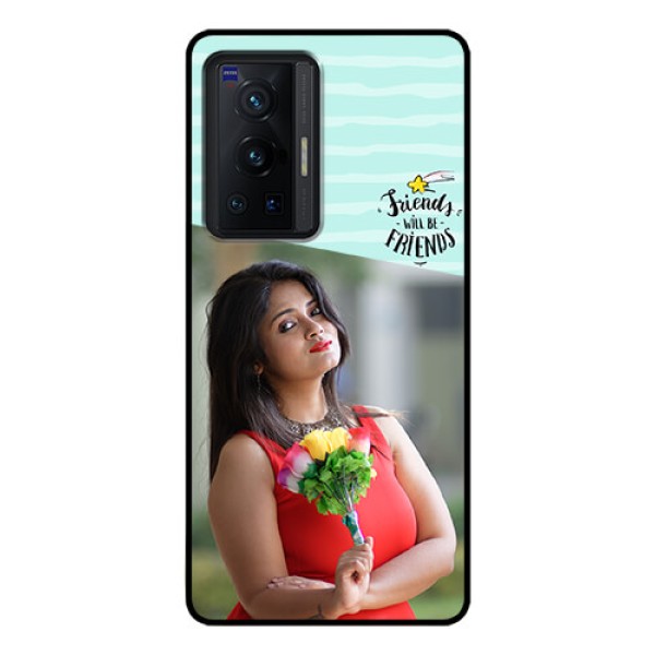Vivo X70 Pro 5G Custom Glass Phone Case - Friends Picture Icon Design