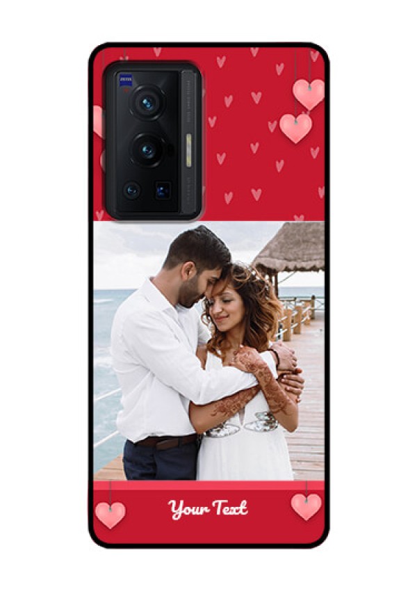 Vivo X70 Pro 5G Custom Glass Phone Case - Valentines Day Design