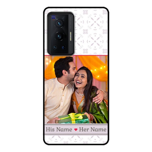 Vivo X70 Pro 5G Custom Glass Mobile Case - with Photo and Ethnic Design Vivo X70 Pro 5G Custom Glass Mobile Case - with Photo and Ethnic Design