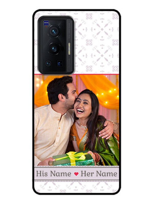 Custom Vivo X70 Pro 5G Custom Glass Mobile Case - with Photo and Ethnic Design