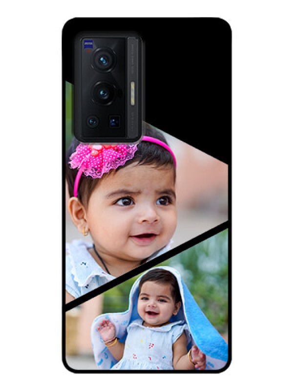 Custom Vivo X70 Pro 5G Custom Glass Phone Case - Semi Cut Design