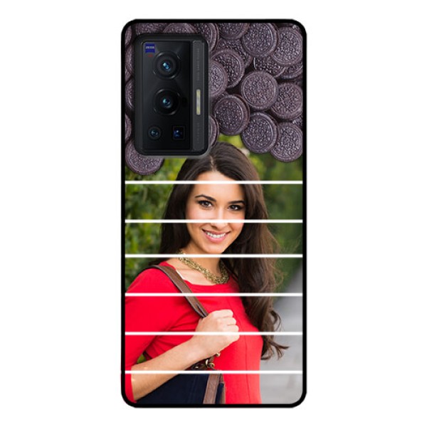 Vivo X70 Pro 5G Custom Glass Phone Case - with Oreo Biscuit Design