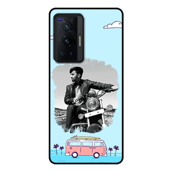 Vivo X70 Pro 5G Photo Printing on Glass Case - Travel & Adventure Design