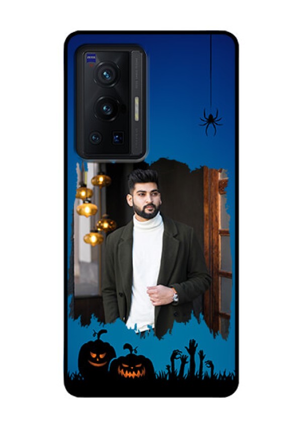 Vivo X70 Pro 5G Photo Printing on Glass Case - with pro Halloween design