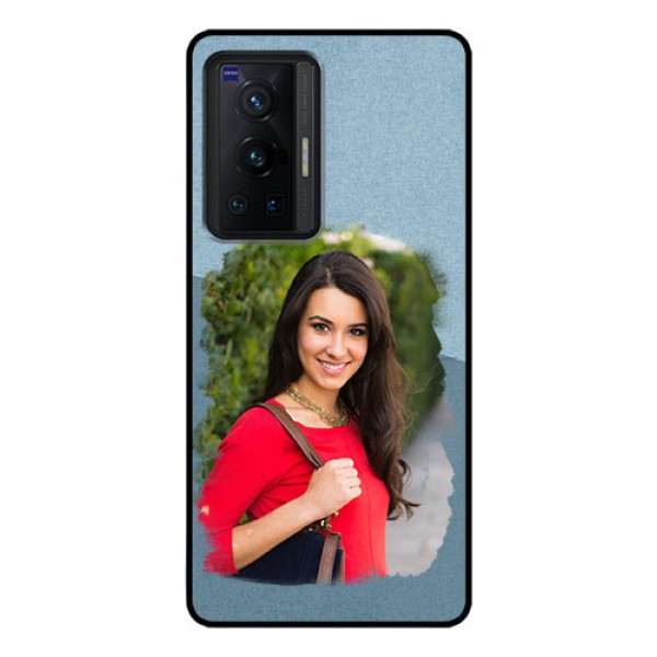 Vivo X70 Pro 5G Custom Glass Mobile Case - Grunge Line Art Design
