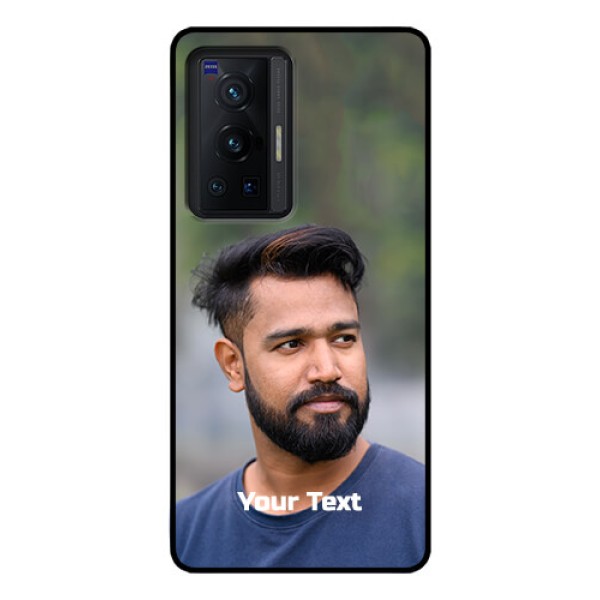Vivo X70 Pro 5G Glass Mobile Cover: Photo with Text
