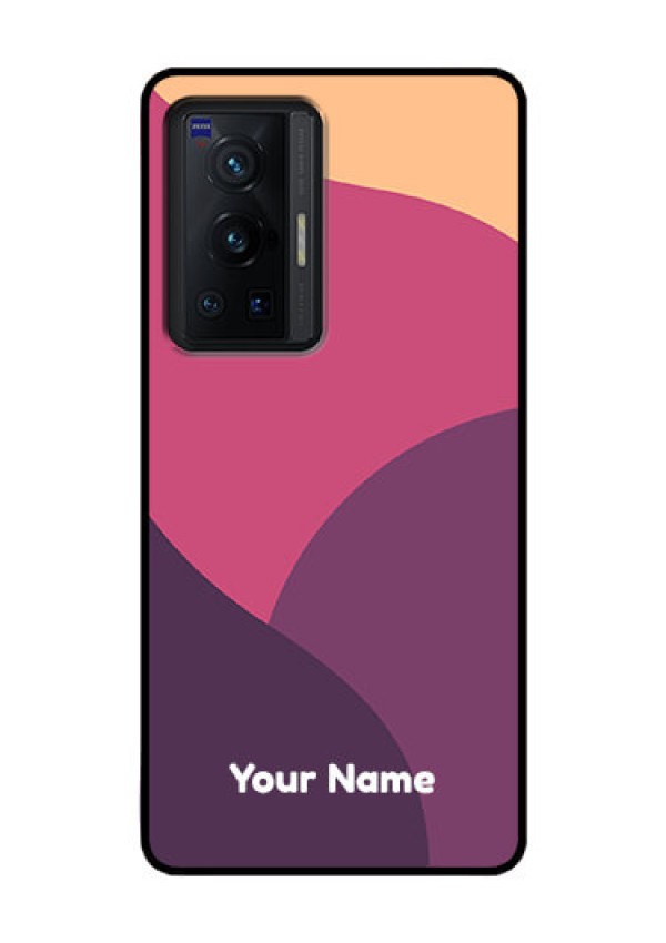 Vivo X70 Pro 5G Custom Glass Phone Case - Mixed Multi-colour abstract art Design