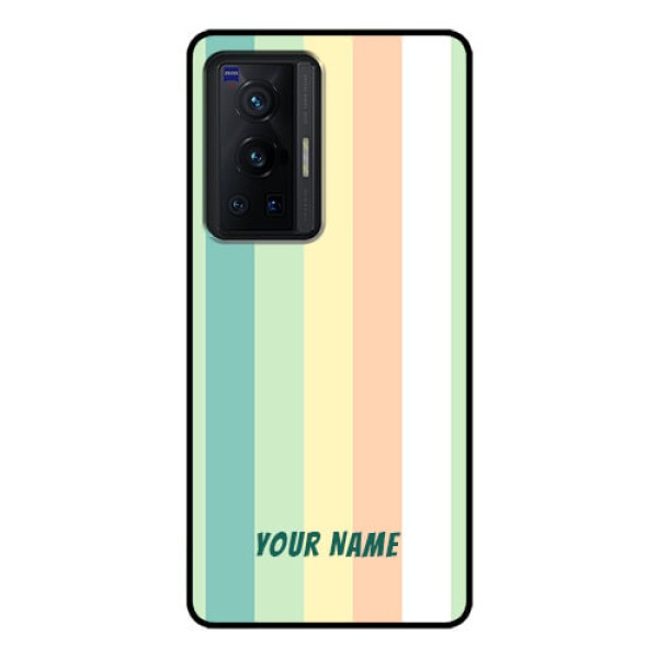 Vivo X70 Pro 5G Photo Printing on Glass Case - Multi-colour Stripes Design Vivo X70 Pro 5G Photo Printing on Glass Case - Multi-colour Stripes Design