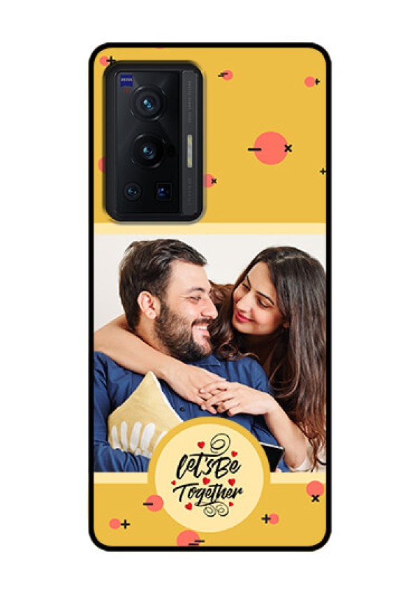 Vivo X70 Pro 5G Photo Printing on Glass Case - Lets be Together Design