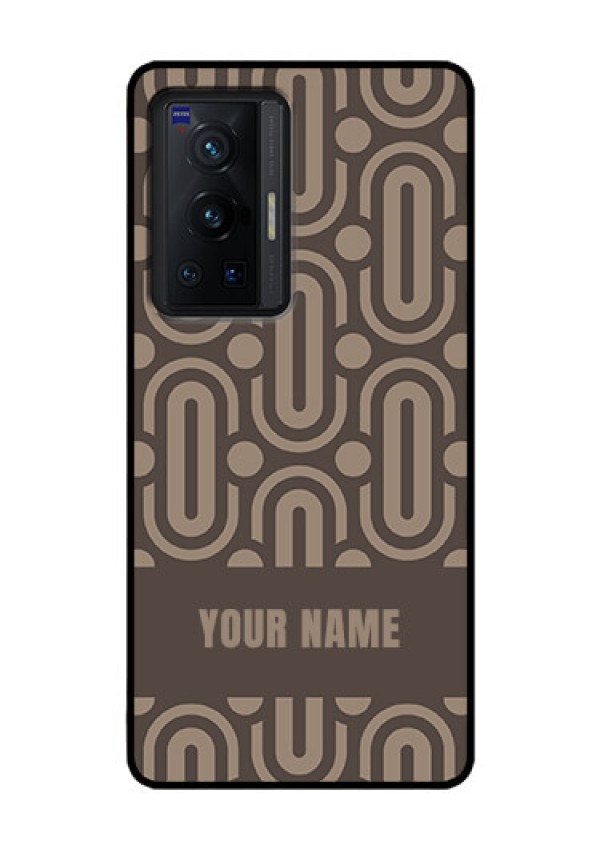 Vivo X70 Pro 5G Custom Glass Phone Case - Captivating Zero Pattern Design