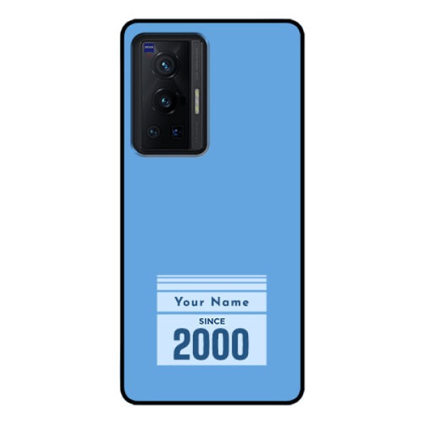 Vivo X70 Pro 5G Custom Glass Mobile Case - Custom Year of birth Design