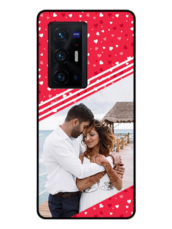 Custom Vivo X70 Pro Plus 5G Custom Glass Mobile Case - Valentines Gift Design