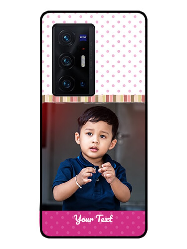Custom Vivo X70 Pro Plus 5G Photo Printing on Glass Case - Cute Girls Cover Design