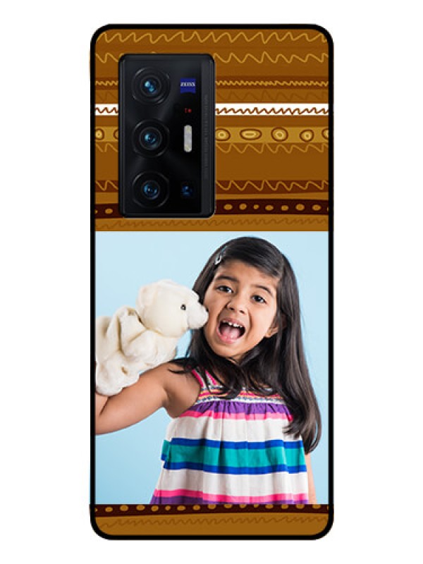 Custom Vivo X70 Pro Plus 5G Custom Glass Phone Case - Friends Picture Upload Design