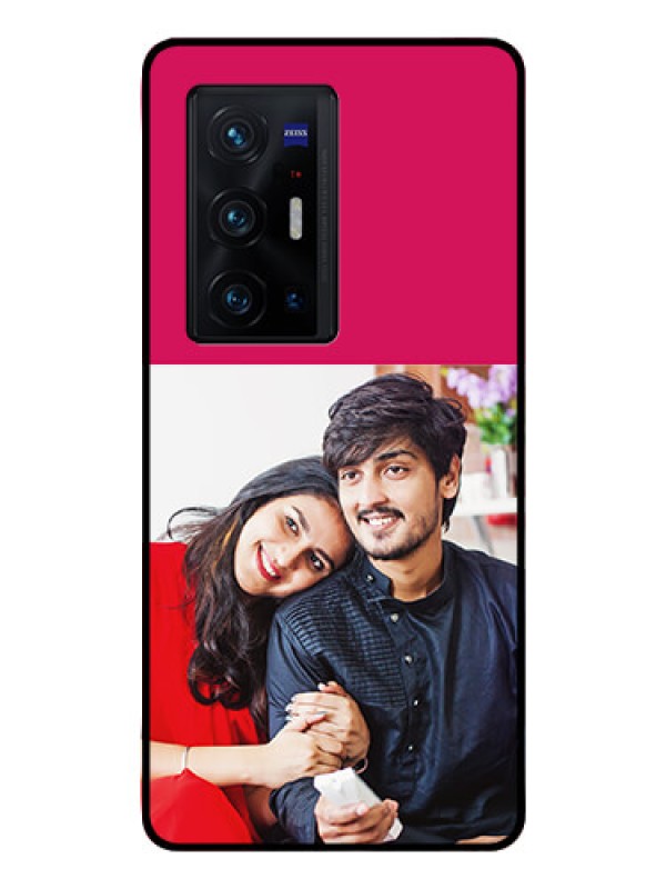 Custom Vivo X70 Pro Plus 5G Custom Glass Mobile Case - Anniversary Cover Design