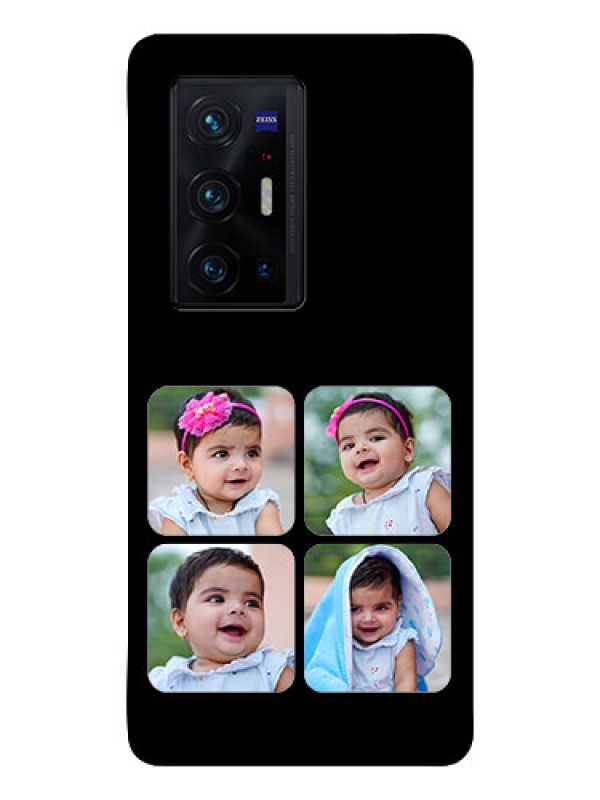 Custom Vivo X70 Pro Plus 5G Photo Printing on Glass Case - Multiple Pictures Design