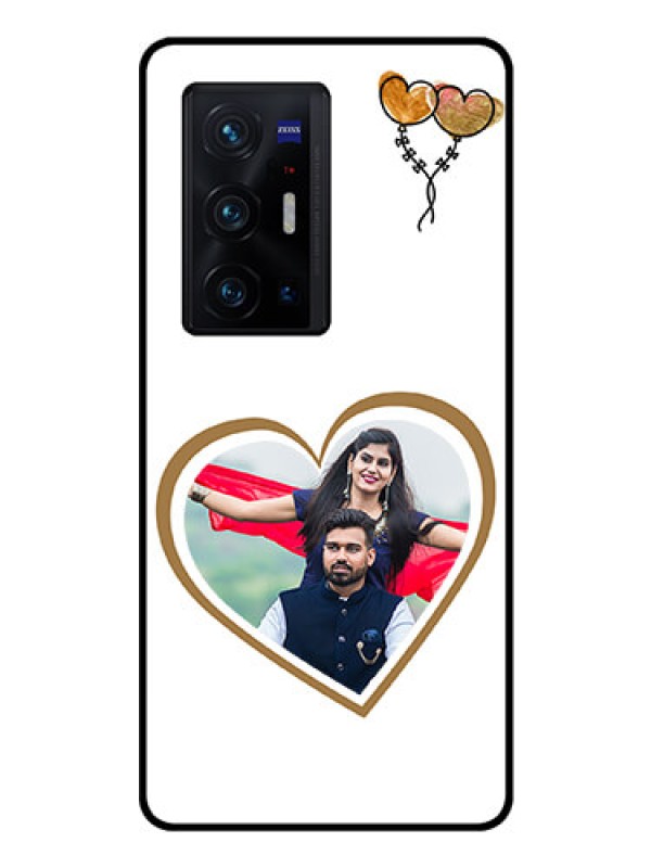 Custom Vivo X70 Pro Plus 5G Custom Glass Mobile Case - You & Me Design