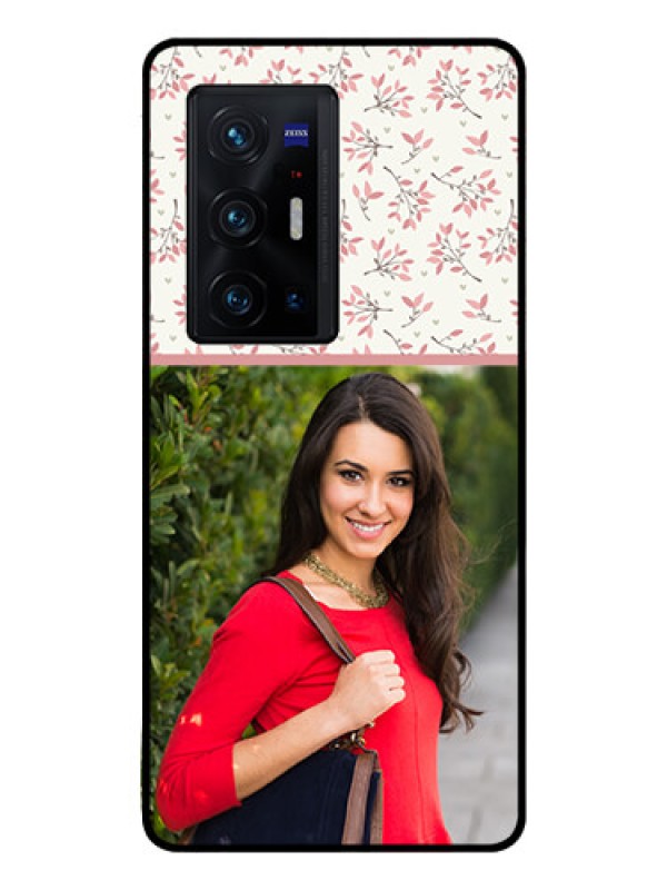 Custom Vivo X70 Pro Plus 5G Custom Glass Phone Case - Premium Floral Design