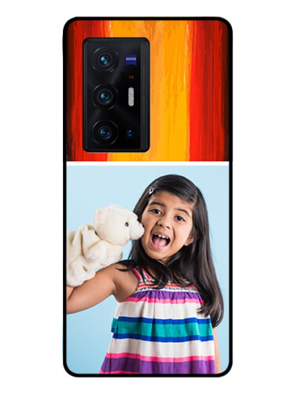 Custom Vivo X70 Pro Plus 5G Personalized Glass Phone Case - Multi Color Design