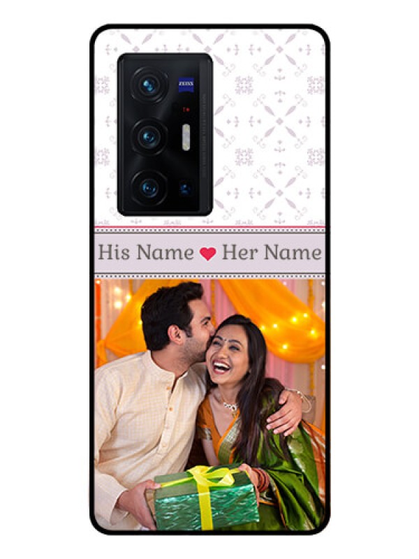 Custom Vivo X70 Pro Plus 5G Custom Glass Mobile Case - with Photo and Ethnic Design
