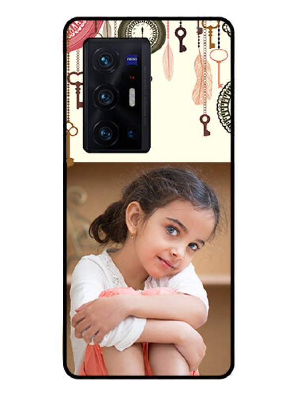 Custom Vivo X70 Pro Plus 5G Custom Glass Mobile Case - Boho Style Design