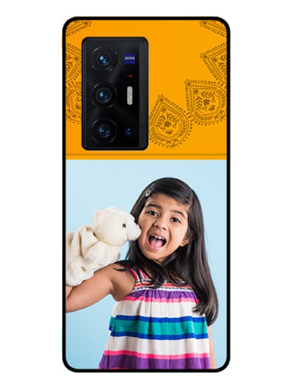 Custom Vivo X70 Pro Plus 5G Personalized Glass Phone Case - Photo Wedding Design