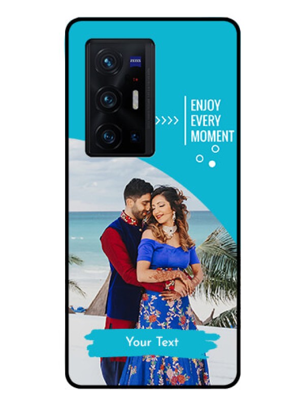 Custom Vivo X70 Pro Plus 5G Custom Glass Mobile Case - Happy Moment Design