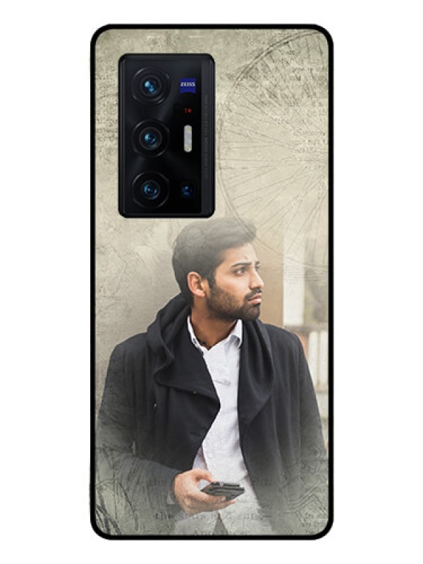 Custom Vivo X70 Pro Plus 5G Custom Glass Phone Case - with vintage design
