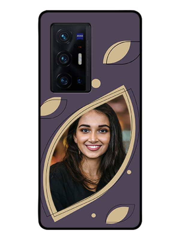 Custom Vivo X70 Pro Plus 5G Custom Glass Mobile Case - Falling Leaf Design