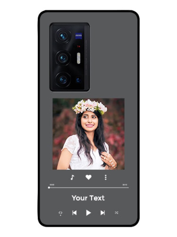 Custom Vivo X70 Pro Plus 5G Custom Glass Mobile Case - Play The Music Design