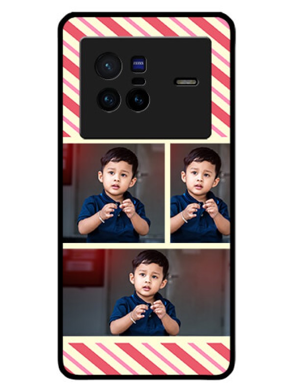 Custom Vivo X80 5G Personalized Glass Phone Case - Picture Upload Mobile Case Design